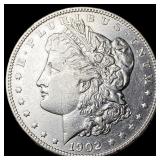 1902 Morgan Silver Dollar CLOSELY UNCIRCULATED