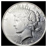 1923-S Silver Peace Dollar CLOSELY UNCIRCULATED