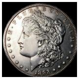 1893-CC Morgan Silver Dollar