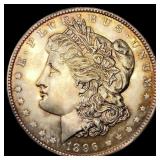 1896-O Morgan Silver Dollar