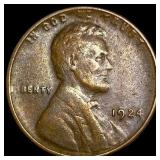 1924 Lincoln Wheat Cent LIGHTLY CIRCULATED