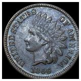 1866 Indian Head Cent CLOSELY UNCIRCULATED