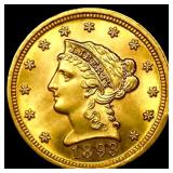 1893 $2.50 Gold Quarter Eagle