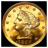1897 $2.50 Gold Quarter Eagle