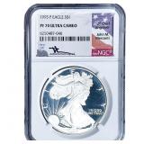 1993 Silver Eagle NGC PF70 Ultra Cameo