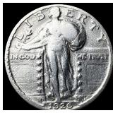1926 Standing Liberty Silver Quarter LIGHTLY CIRCU
