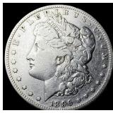 1896-S Silver Morgan Dollar LIGHTLY CIRCULATED