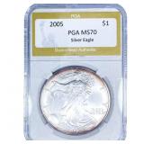 2005 Silver Eagle PGA MS70