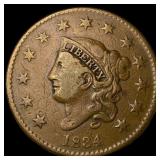1834 Coronet Head Large Cent LIGHTLY CIRCULATED