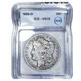 1899-O Morgan Silver Dollar ICG VG10