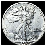 1934-S Silver Walking Liberty Half Dollar ABOUT UN