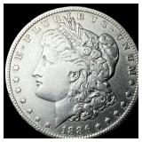 1886-O Silver Morgan Dollar CLOSELY UNCIRCULATED