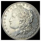 1900-S Silver Morgan Dollar NEARLY UNCIRCULATED