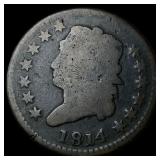 1814 Classic Head Large Cent NICELY CIRCULATED
