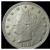 1906 Liberty Head Nickel HIGH GRADE