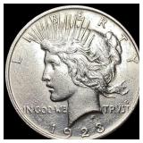1923 Peace Silver Dollar CLOSELY UNCIRCULATED