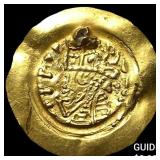 The Lombards Tiberius 582-602 Gold Tremissis