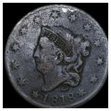 1818 Coronet Head Large Cent LIGHTLY CIRCULATED