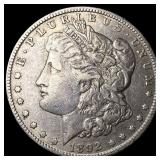 1892-O Silver Morgan Dollar NEARLY UNCIRCULATED