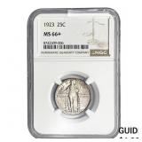1923 Standing Liberty Quarter NGC MS66+