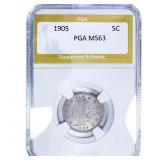 1905 Liberty Victory Nickel PGA MS63