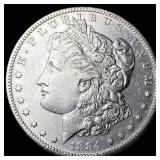 1884-S Silver Morgan Dollar CLOSELY UNCIRCULATED