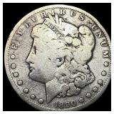 1890-CC Silver Morgan Dollar LIGHTLY CIRCULATED