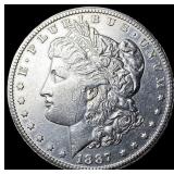 1887-S Silver Morgan Dollar UNCIRCULATED