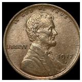 1917-D Lincoln Wheat Cent CHOICE BU