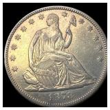 1878 Seated Liberty Half Dollar LIGHTLY CIRCULATED