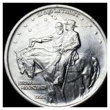 1925 Silver Stone Mountain Half Dollar UNCIRCULATE