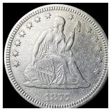 1877 Seated Liberty Quarter HIGH GRADE