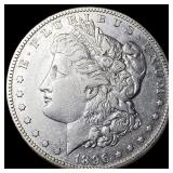 1896-S Silver Morgan Dollar NEARLY UNCIRCULATED