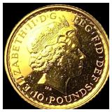 2013 Gold 1/10 oz Britannia Â£10 SUPERB GEM BU