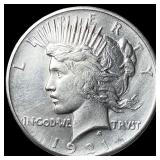 1921 Silver Peace Dollar UNCIRCULATED