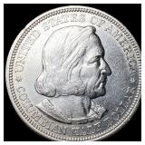1892 Silver Columbian Half Dollar CLOSELY UNCIRCUL