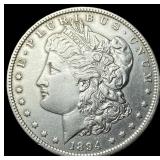 1894-O Silver Morgan Dollar CLOSELY UNCIRCULATED