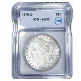 1879-O Morgan Silver Dollar ICG AU53