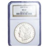 1878-CC Morgan Silver Dollar NGC MS63