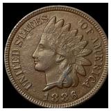 1886 Indian Head Cent NEARLY UNCIRCULATED