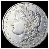 1878-S Silver Morgan Dollar ABOUT UNCIRCULATED