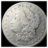 1890-CC Silver Morgan Dollar LIGHTLY CIRCULATED