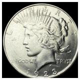 1923 Silver Peace Dollar CHOICE BU