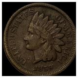 1859 Copper-Nickel Indian Head Cent NEARLY UNCIRCU