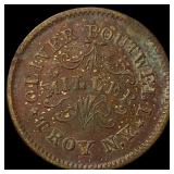 Oliver Boutwell Miller Troy NY Civil War Token HIG