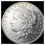 1899-S Silver Morgan Dollar CHOICE AU