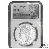 2021 Morgan Silver Dollar NGC MS70