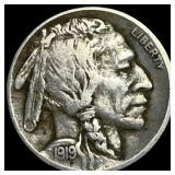 1919-S Buffalo Nickel LIGHTLY CIRCULATED