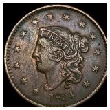 1834 Coronet Head Large Cent CLOSELY UNCIRCULATED