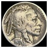 1920-S Buffalo Nickel LIGHTLY CIRCULATED